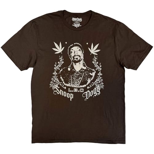Snoop Dogg L B C Portrait T Shirt Size M