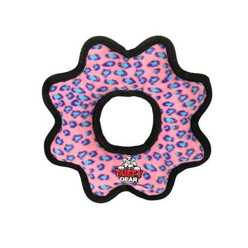 TUFFY® - Original : Gear Ring Dog Toy : : Ultra Durable Plush Toy with Multiple Layers & Reinforced Seams, Washable and Floats, Original Construction
