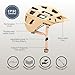 State Bicycle Co. Helmets for Adults, Bike Helmet, Unisex Adult Bicycle Helmets. All-Road Helmet with Fit Adjustment and Removable Visor. Large, 59-61cm - Tan