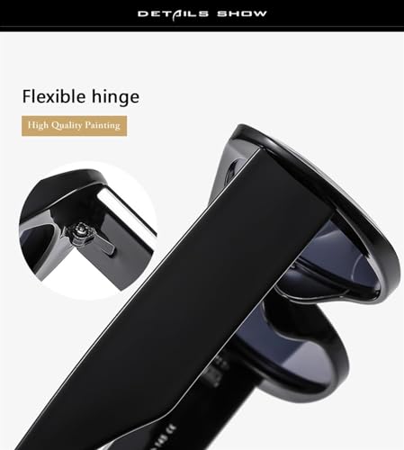 Oval Men's And Women's Retro UV400 Sunglasses Gift4