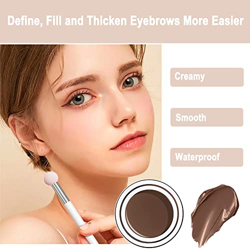 SHEEYOON Kit di stencil per sopracciglio, con