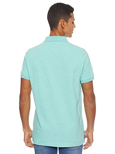 Image of U.S. POLO ASSN. Men Cotton Regular Fit Solid Polo With Small Pony
