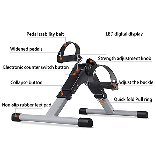 Pedal Exerciser plegable para brazos y piernas miniatura 6