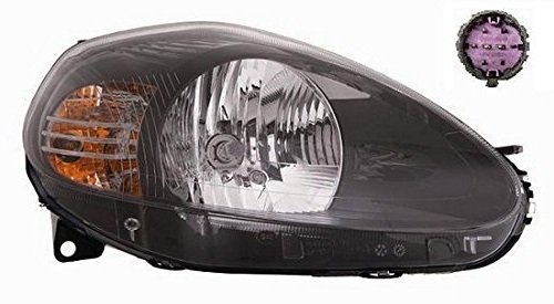 Faro proiettore anteriore destro parabola nera dal...
