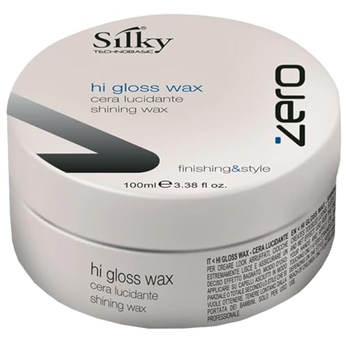 Cera para cabello Zero Hi Gloss Wax sin alcohol 100ml