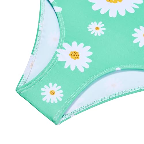 Image of Zando Toddler Swimsuit Girl Size 6M-8Y - Cute Ruffle Sling Adjustable Baby Girl Bathing Suit Kids Swimwear for Beach Wear