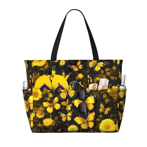 Sac à bandoulière imperméable aux finitions soignées et motif floral