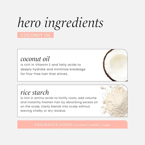 Hask Coconut Dry Shampoo 122 g – Trockenshampoo für frisches Haar
