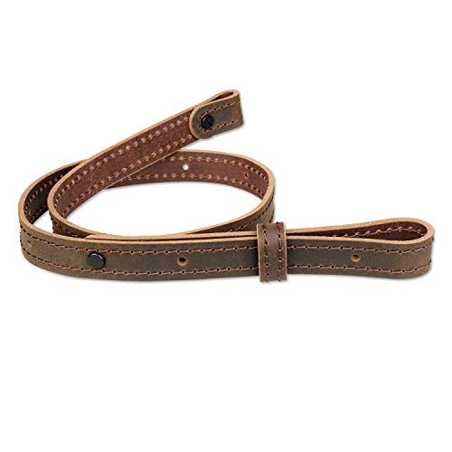 KOSIBATE Leather Gun Sling, Gun Shoulder Strap for Rifle Shotgun 1