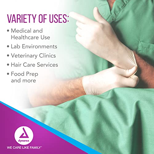 Dynarex Sterile Disposable Latex Surgical Gloves, Powder-Free, Sterilely Packaged In Pairs, Medical & Healthcare, Bisque, Size 9, 1 Case Of 200 Pairs #TOP4
