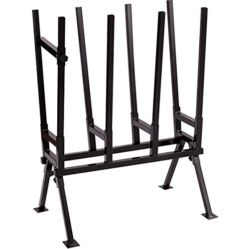 GOPLUS Supporto Cavalletto Taglialegna per Segare Legno, in Ferro, 76x50x103cm 200kg Nero