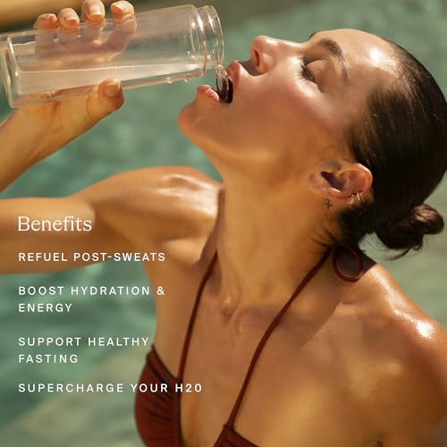 HigherDOSE HIGH-DRATION Electrolytes Powder – Replenishes & Energizes with Real Watermelon, Magnesium, Vitamin Complex & Coconut Water – Post Workout Recovery - No Added Sugar (30 Servings)