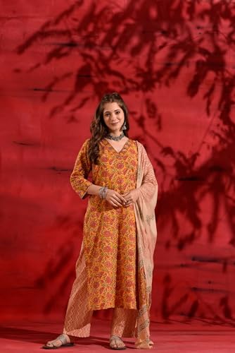 Image of Kurta Set for Women || Women Kurta Set || 3pic Kurta for Women (Kurta-51-52-88)