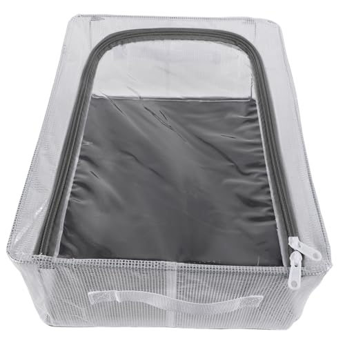 SOLUSTRE Portable Hat Organizer Case Stackable Hat Storage Box with Lid for Clean and Dust for Home Travel and Closet Storage for Men and Women Capacity