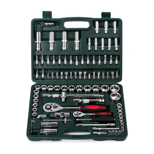 TRUZEX 94 Piece Stainless Steel Tool Kit, Blue - Image 4