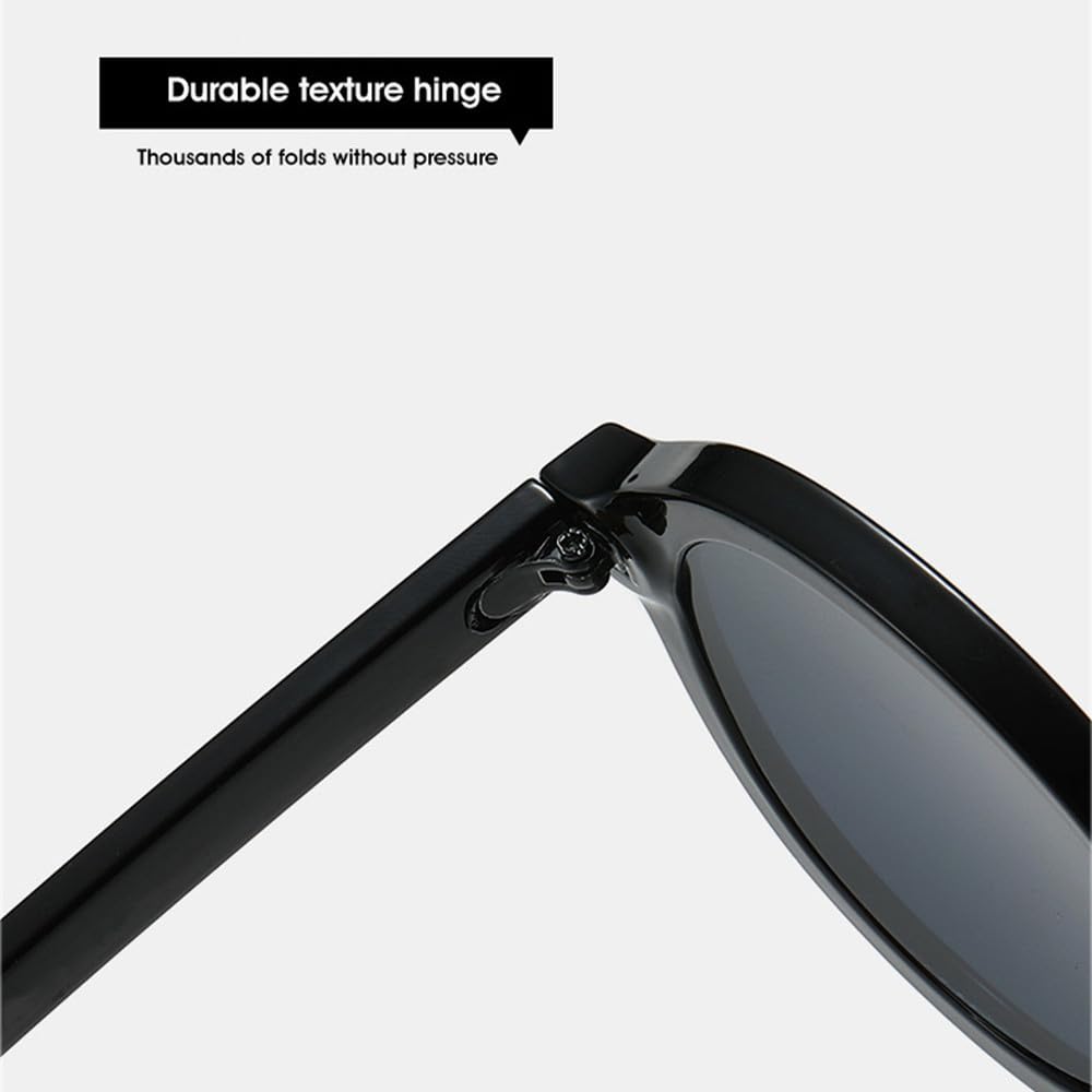 Retro okrągłe Punk damskie okulary przeciwsłoneczne modne odcienie gradientowe UV400