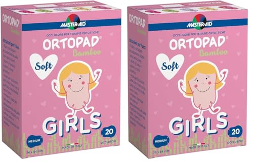 Ortopad Soft Girls M 20pz fini le calvaire des caches œil qui se décollent