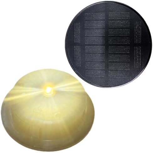 2 Pack Solar Light Replacement Top, 3.54