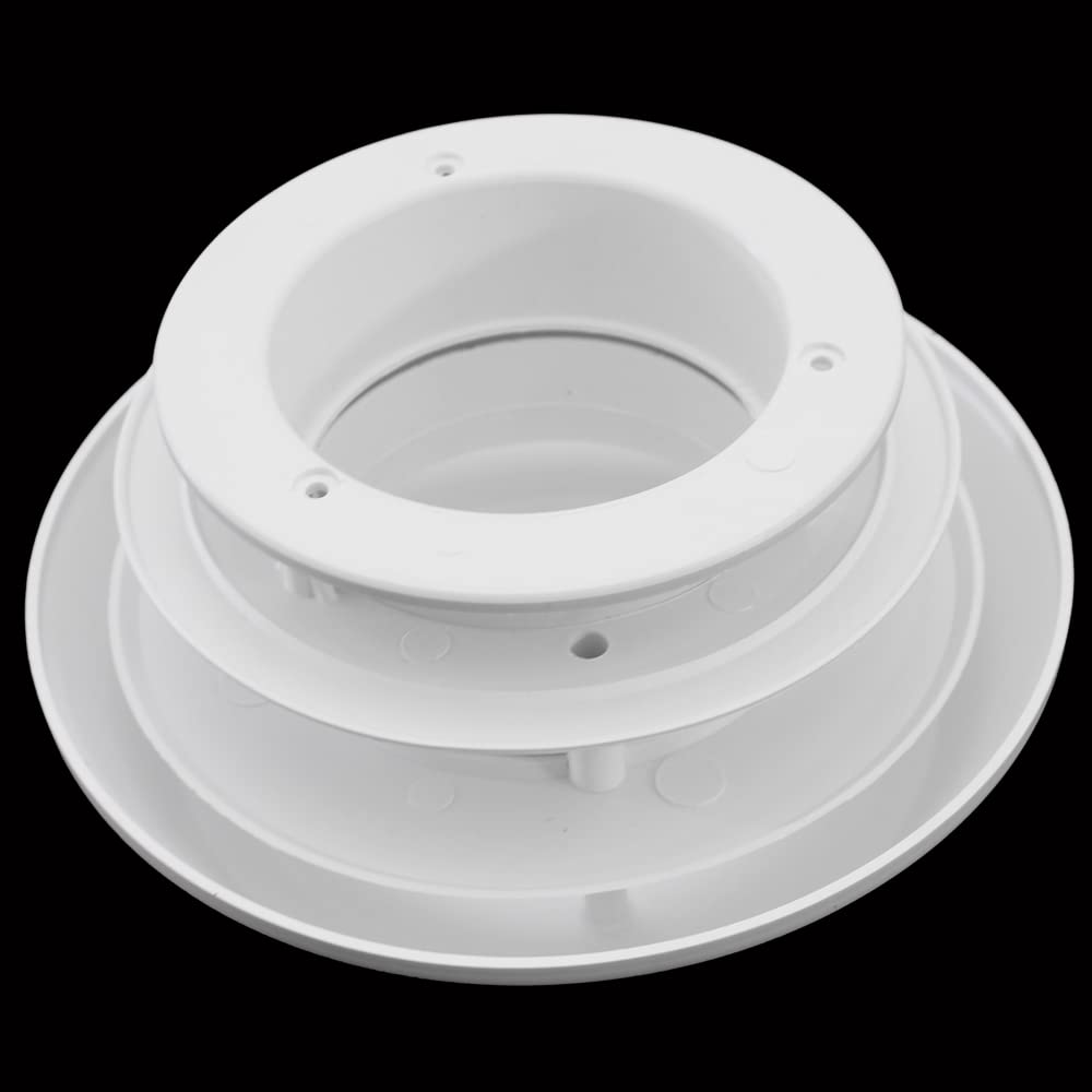 Ventola A Fungo Per Camper | Scarico Aria Resistente Alle Intemperie | Bianco - Foto 6