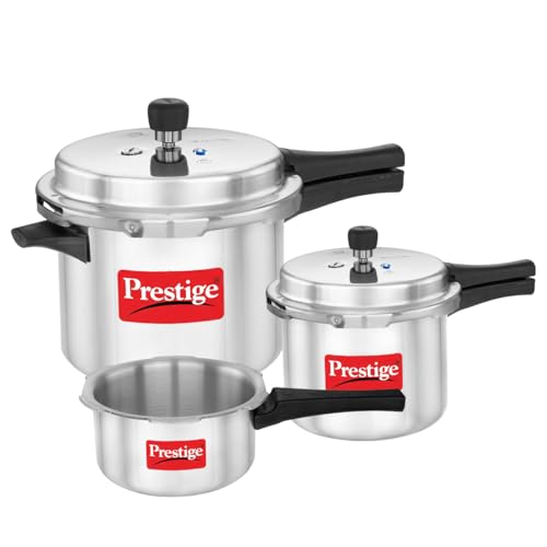 Prestige 2 Litre + 3 Litre + 5 Litre Aluminium Popular Max Outer ...