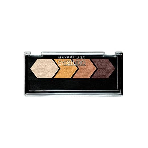 Maybelline New York Eye Studio Color Plush Silk Eyeshadow, Give Me Gold 05, 0.09 Ounce