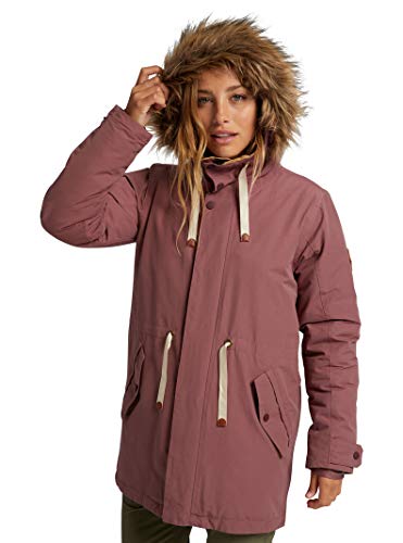 Burton Women's Saxton Parka, Rose Brown New, X-Small