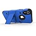 ZIZO Bolt Series for iPhone XR Case with Screen Protector Kickstand Holster Lanyard - Blue & Black