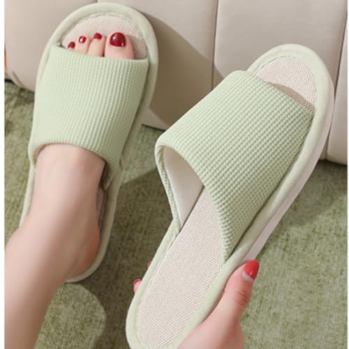 Women Slipper Soft Sole Open Toe House Slippers Memory Foam Slip On Bedroom Cozy Indoor Outdoor Home Slippers3