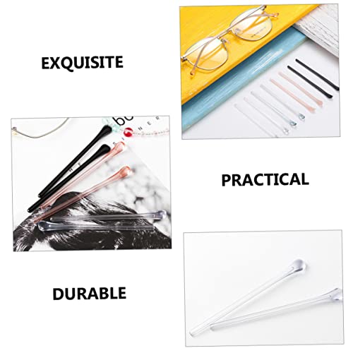 Protector de patillas para gafas que soluciona el deslizamiento constante con terminales flexibles 6