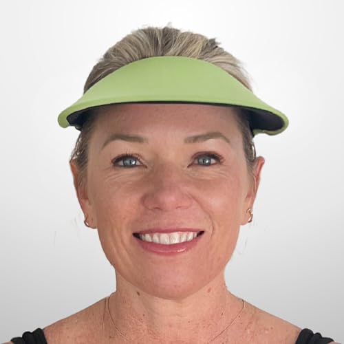 Image of No Headache Sun Visor for Women | Stylish, Lightweight Golf & Tennis Hat | UV Protection for Outdoor Sports & Travel