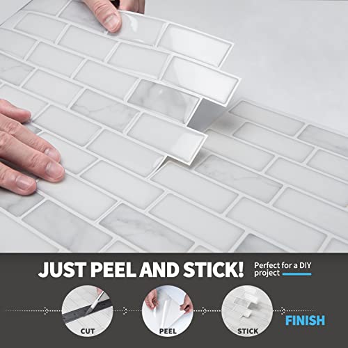 Art3D A17014WM 10-Piece Peel And Stick Backsplash Tile thumb #7