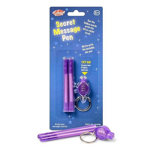 Tobar - 09190 - Stylo Message Secret, Encre Invisible, Violet