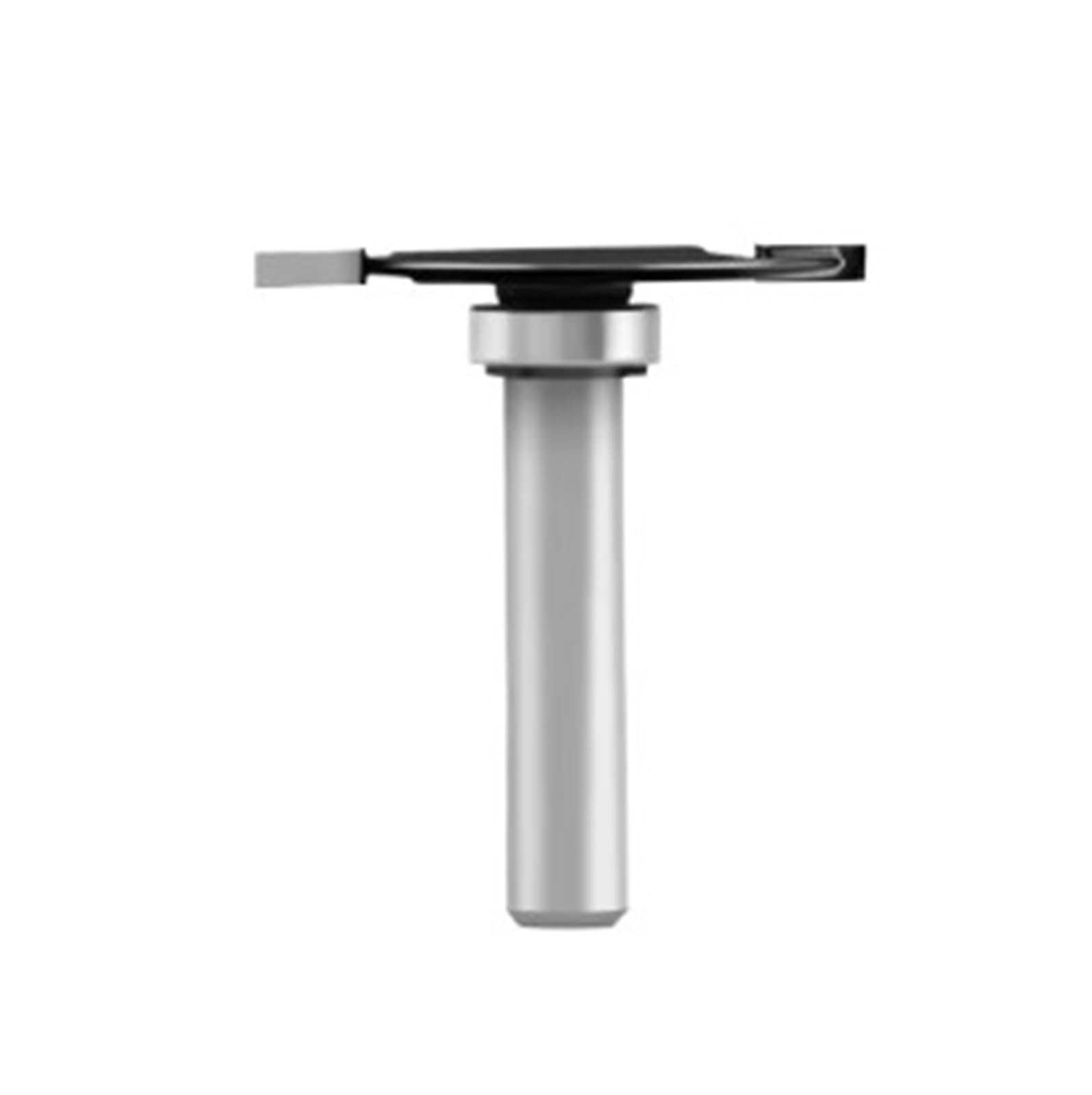 1pc 8mm Shank T-Slot Router Bit with Bearing Double Edge Grooving Cutter for Wood Slotting Edging