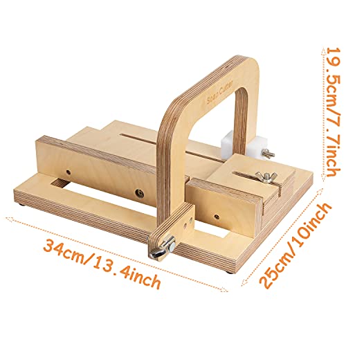 Evinis ZH-MZ-STYLES Wooden Soap Cutter Adjustable Wire Slicer Cutting Tool thumb #5