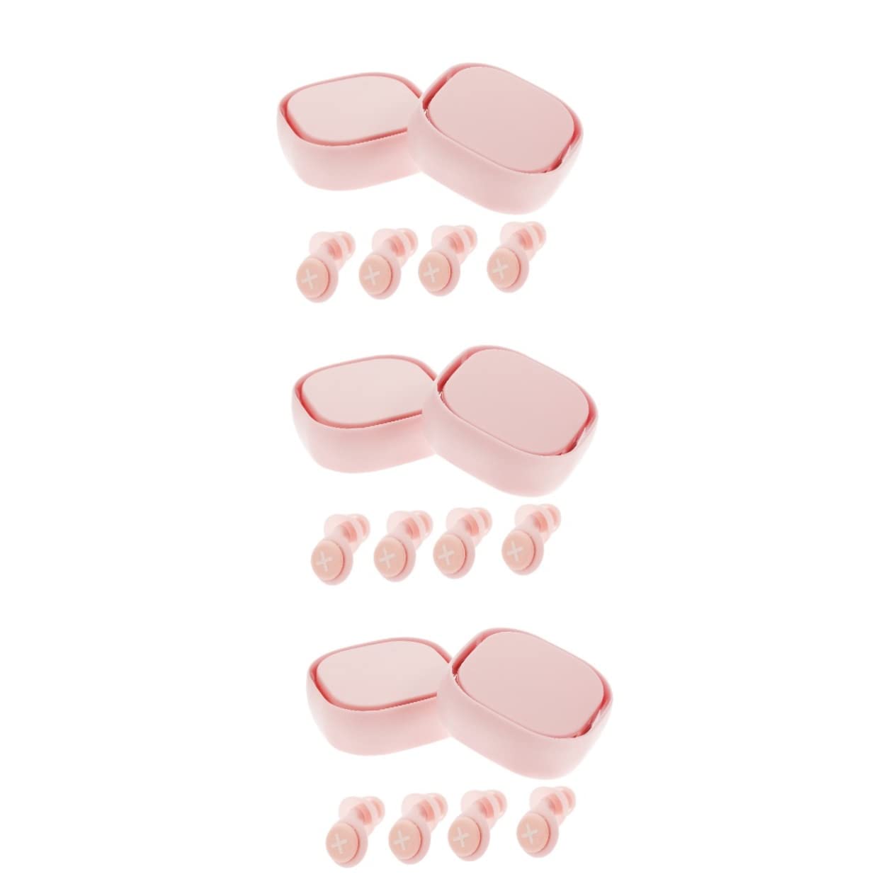 Healeved 6sätze Silicone Ohrstöpsel Für Schlaf Lernen Wiederverwendbare Komfortable Geräuschreduzierende Ohrstöpsel Ergonomisches Design Für Optimalen Gehörschutz