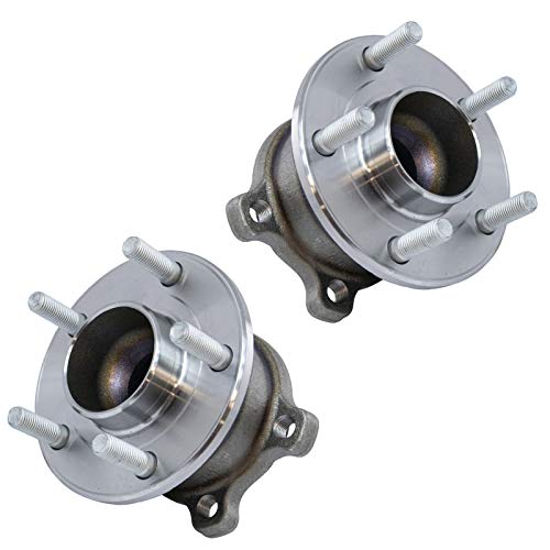 Image of TRQ Rear Left and Right Wheel Bearing and Hub Assembly Set 2 Piece Compatible with 13-19 Ford Escape FWD 15-19 Lincoln MKC FWD with Automated Parking System