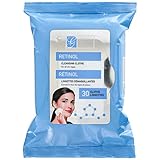 global beauty care retinol wipes 30ct