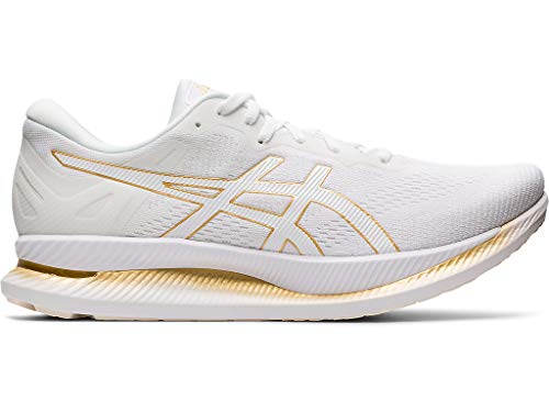 Asics Damen Glideride Laufschuhe, Weiá (Weiß/Reingold), 36 EU thumbnail