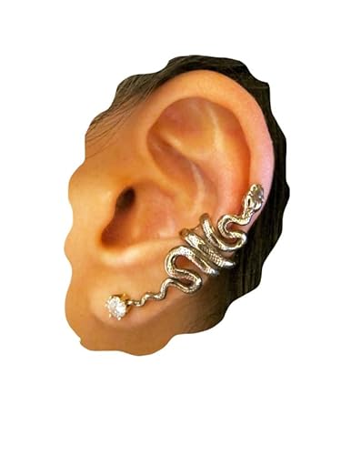 Snake Ear Cuff Bronze Snake Ear Wrap Snake Jewelry Serpent