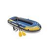 Intex Challenger 2 Schlauchboot Blau/Gelb 236 x 114 x 41 cm, 1 Stück