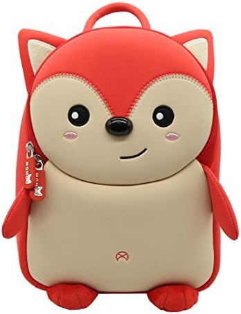 Alnaue Waterproof 3D Animal Preschool Kids Backpack Cute Lunch Box Toddler School Bag
