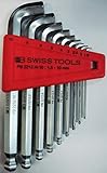 PB Swiss Tools PB 2212H-10 Ballend hex wrench set stubby tip