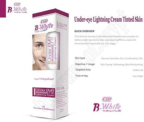 under eye tinted cream