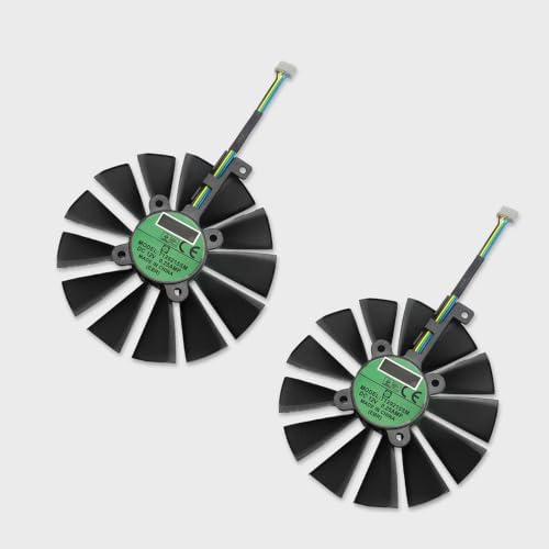 Video Card Fan Replacement 95mm Abs 4-pin Graphic Card Cooler — view 3