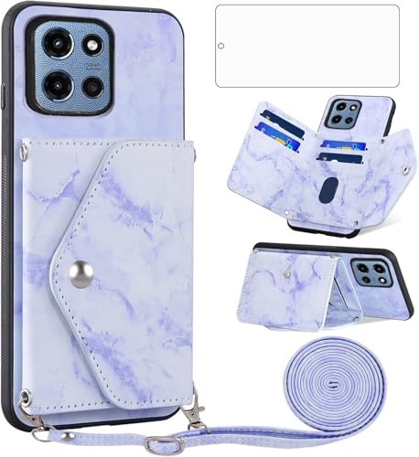 Coque Moto G 5G 2025 Asuwish Violet protection silicone antichoc