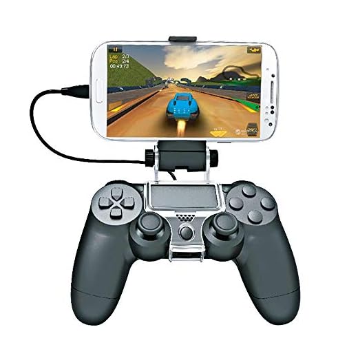 Suporte Adaptador de Celular para Controle PS4 - Dobe