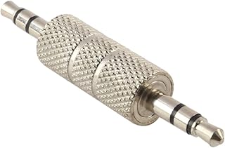 وصلة صوت 3.5 ملليمتر 1×1 ذكر الى ذكر اي ميكس، فضي معدني