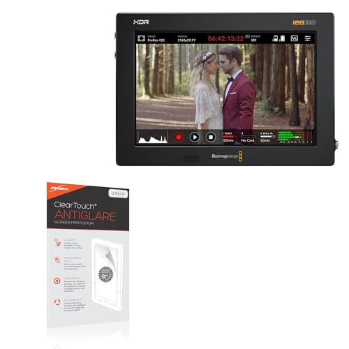 BoxWave Screen Protector Compatible with Blackmagic Video Assist 12G HDR (7 in) - ClearTouch...