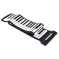 KUANDARM Piano Pliant Main Roll Piano, 88 Touches Rechargeable Roll Up Piano Clavier, Support MIDI, Instruments de Musique Pliants Idéal Cadeau pour Enfants Jouets Éducatifs Musique Débutant débutant - Les Beatles, Paul McCartney, John Lennon, RIngo Starr, George Harrison