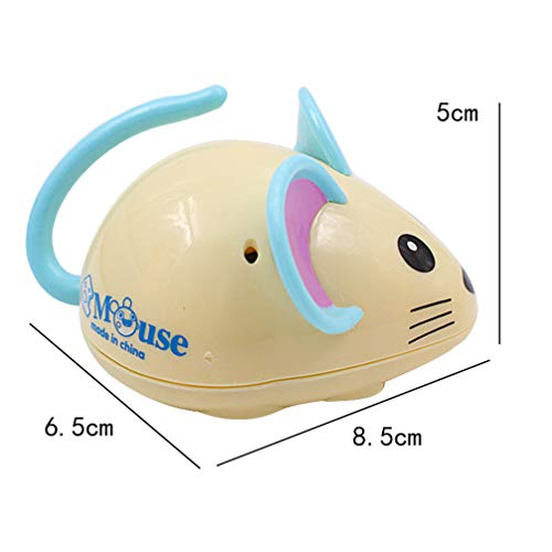 STOBOK 6 Stücke Baby Aufziehspielzeug Aufziehmaus Aufziehfigur Spielmaus Wind Up Figur Uhrwerk Spielzeug Geburtstag Kinder Katzenspielzeug